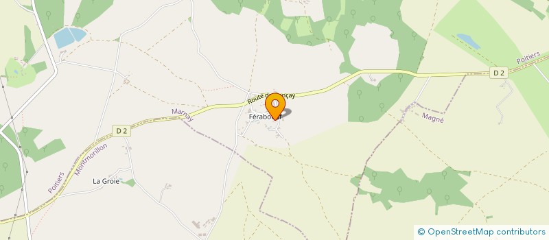 localisation de l'entreprise SCI AUGER  MARNAY