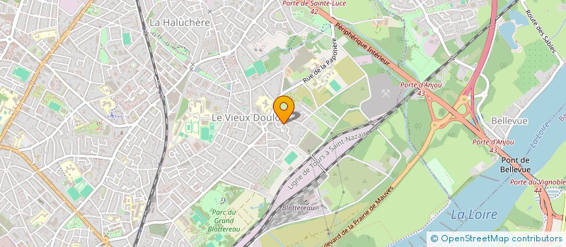 localisation de l'entreprise SCI AUGER ET FLONETTE à NANTES