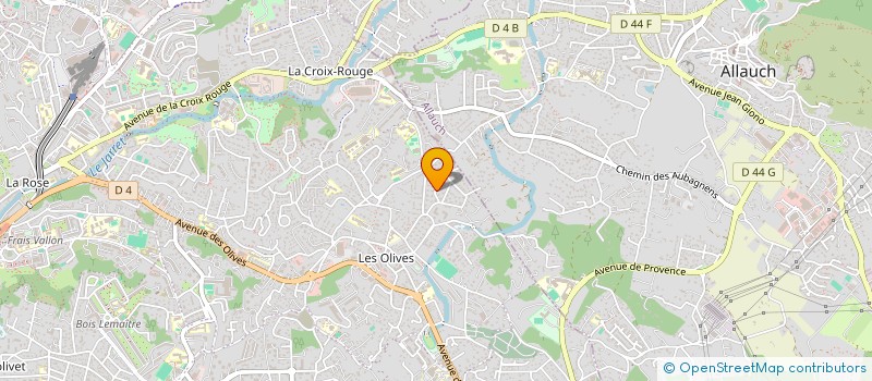 localisation de l'entreprise SCI AUGI à MARSEILLE