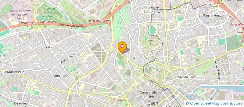 localisation de l'entreprise SCI AUGIA à CAEN