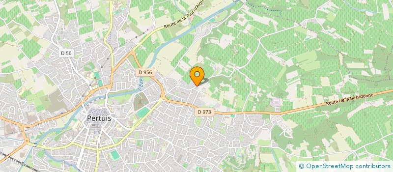 localisation de l'entreprise SCI AUGIER  PERTUIS