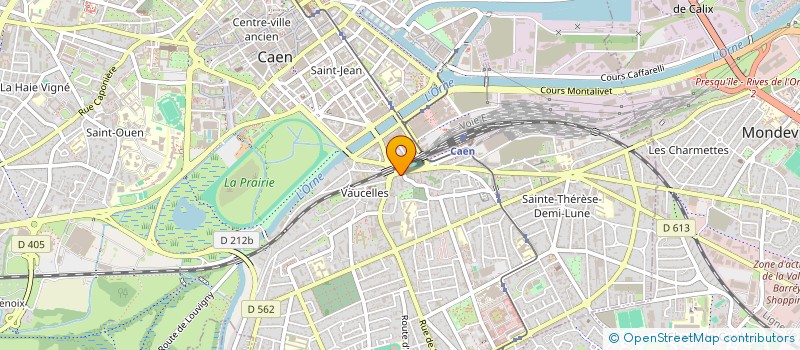 localisation de l'entreprise SCI AUGISGAR à CAEN