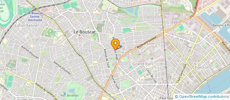 localisation de l'entreprise SCI AUGMENT  LE BOUSCAT