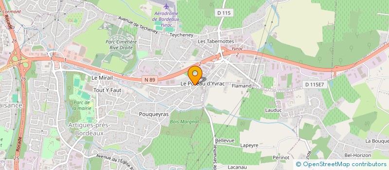 localisation de l'entreprise SCI AUGRE  POMPIGNAC