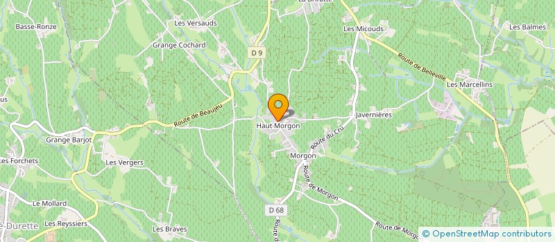 localisation de l'entreprise SCI AUGRIS BERETTI  VILLIE-MORGON