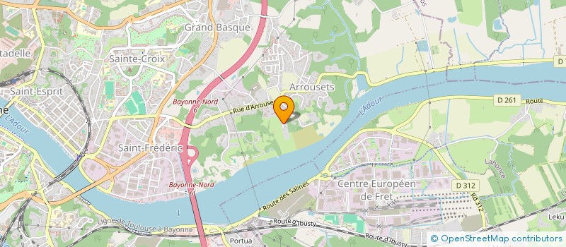 localisation de l'entreprise SCI AUGURE à BAYONNE