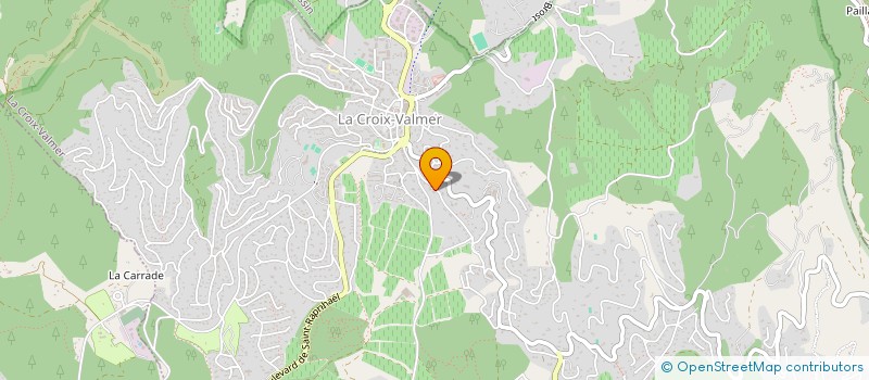 localisation de l'entreprise SCI AUGUSTA TREVERORUM  LA CROIX-VALMER