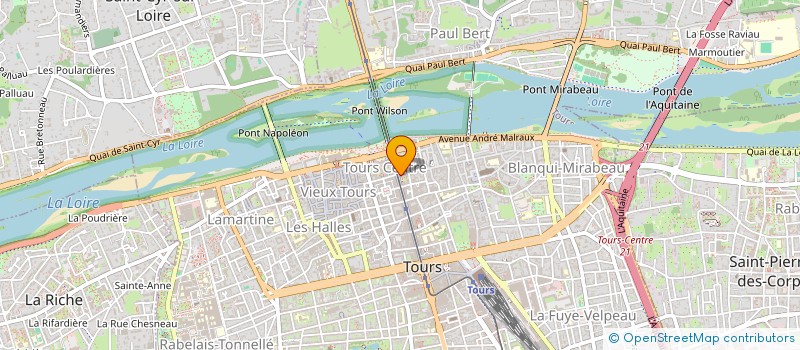 localisation de l'entreprise SCI AUGUSTE  TOURS