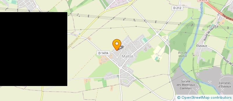 localisation de l'entreprise SCI AUGUSTE BLANC  MALTOT