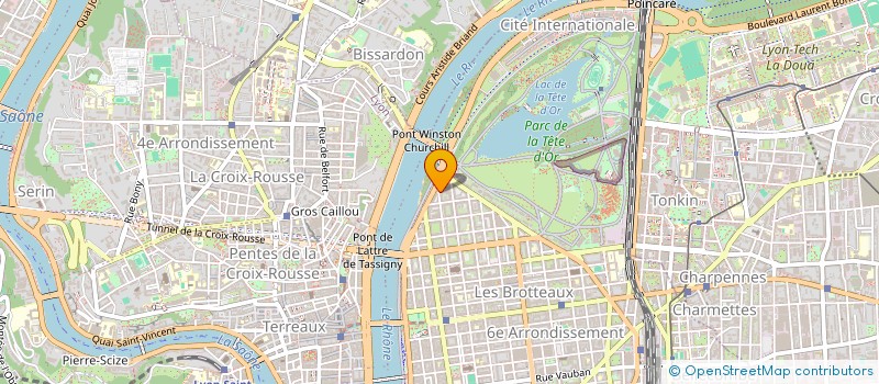 localisation de l'entreprise SCI AUGUSTE CHOLLAT  LYON