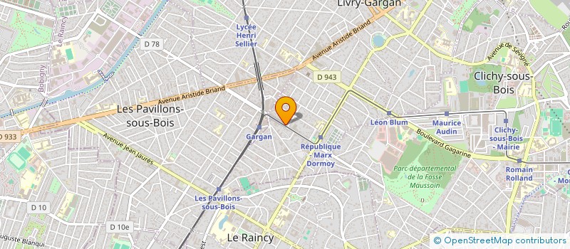 localisation de l'entreprise SCI AUGUSTE ET GERAUD DU 26 BD REPUBLIQU à LIVRY-GARGAN