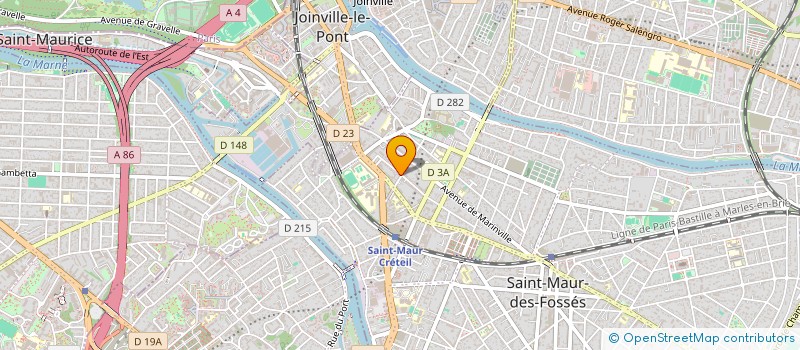 localisation de l'entreprise SCI AUGUSTE MARIN  SAINT-MAUR-DES-FOSSES