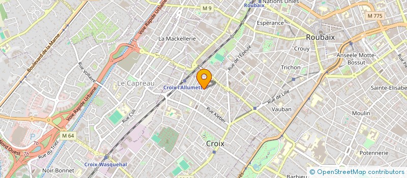 localisation de l'entreprise SCI AUGUSTE MULHOUSE à CROIX