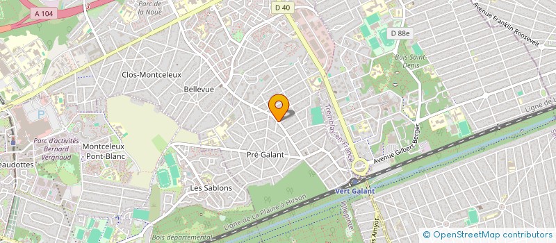 localisation de l'entreprise SCI AUGUSTIN à VILLEPINTE