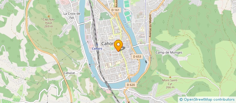 localisation de l'entreprise SCI AUGUSTIN  CAHORS