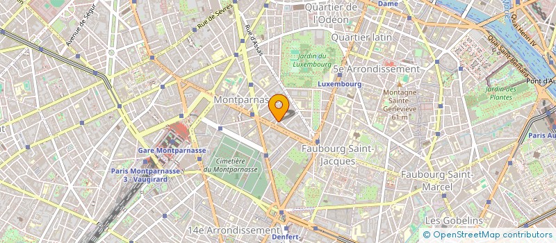 localisation de l'entreprise SCI AUGUSTIN DE CHANTAROT  PARIS