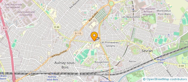 localisation de l'entreprise SCI AUGUSTIN MOREAU à SEVRAN