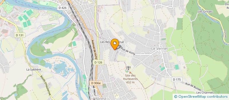 localisation de l'entreprise SCI AUGUSTINE  ABREST