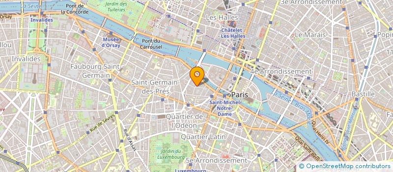 localisation de l'entreprise SCI AUGUSTINS à PARIS