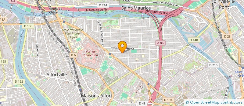 localisation de l'entreprise SCI AUIRA à MAISONS-ALFORT
