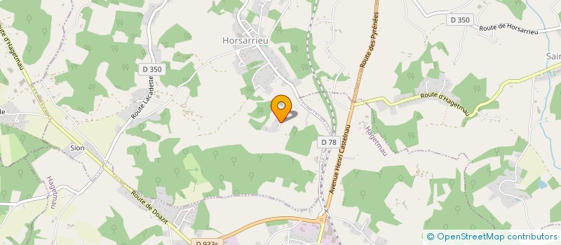 localisation de l'entreprise SCI AUKE  HORSARRIEU