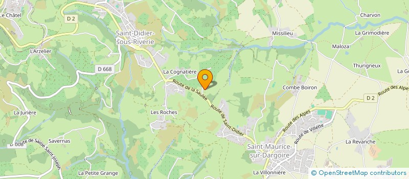 localisation de l'entreprise SCI AULAGNET-REGNIER  CHABANIERE