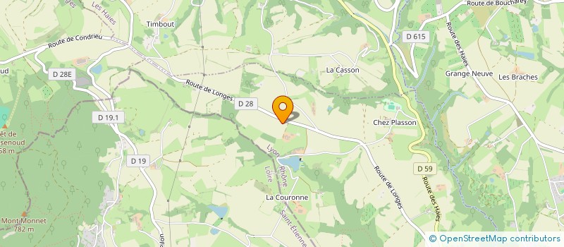 localisation de l'entreprise SCI AULAPIVA  TUPIN-ET-SEMONS