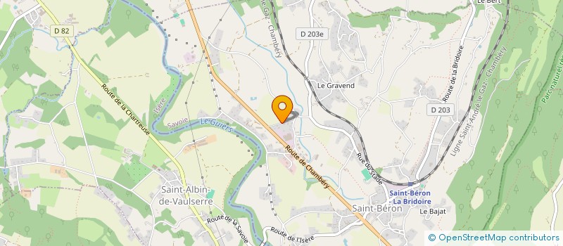 localisation de l'entreprise SCI AULARD-LEDOYEN  SAINT-BERON