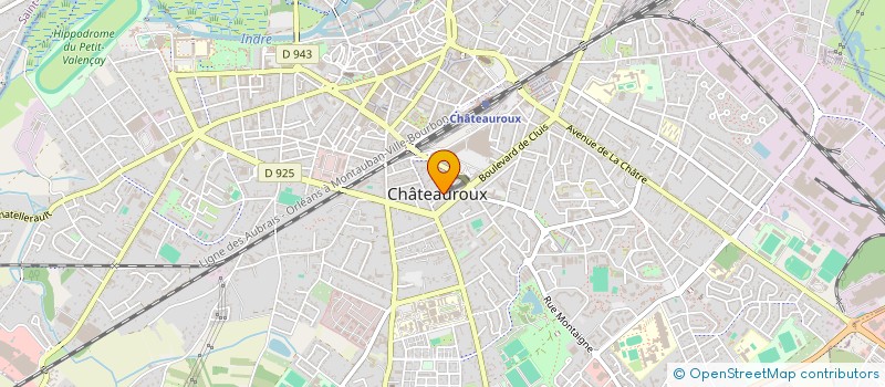 localisation de l'entreprise SCI AULIARD 93 à CHATEAUROUX