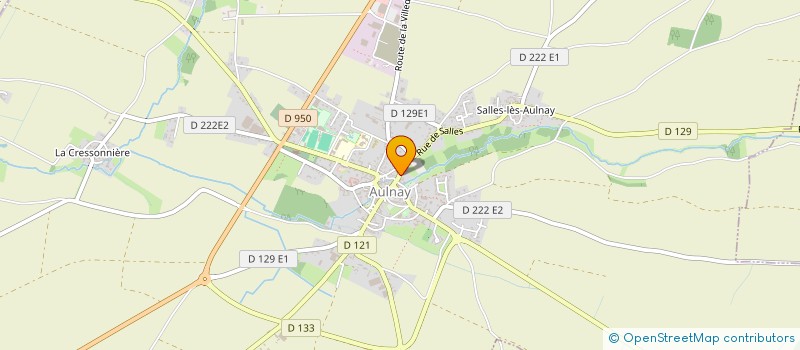 localisation de l'entreprise SCI AULNAY GESTION IMMOBILIERE  AULNAY