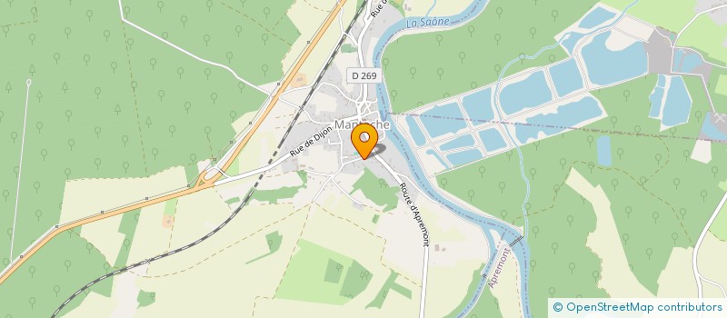 localisation de l'entreprise SCI AULOGAJU  MANTOCHE