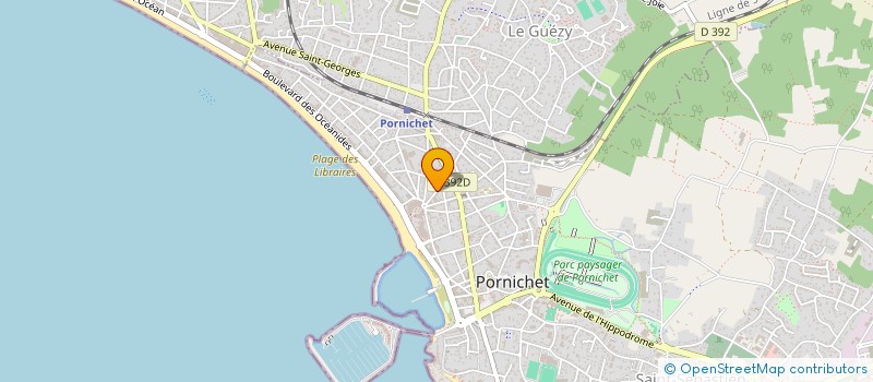 localisation de l'entreprise SCI AULUDAMI à PORNICHET