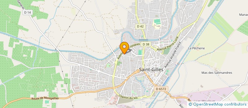 localisation de l'entreprise SCI AULUMAGUI à SAINT-GILLES
