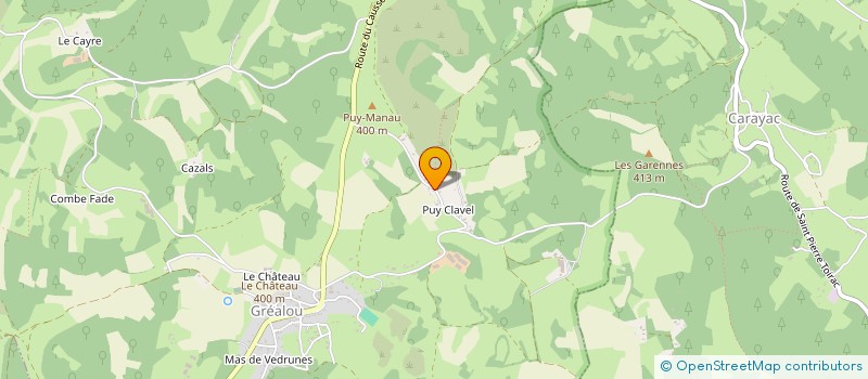 localisation de l'entreprise SCI AUM  GREALOU