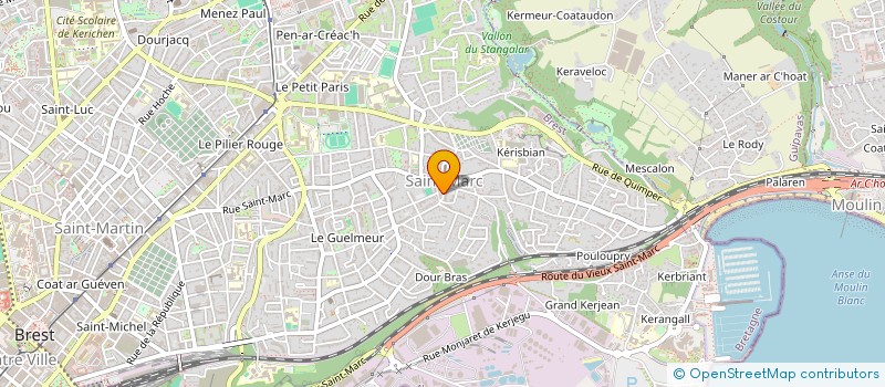 localisation de l'entreprise SCI AUMA  BREST