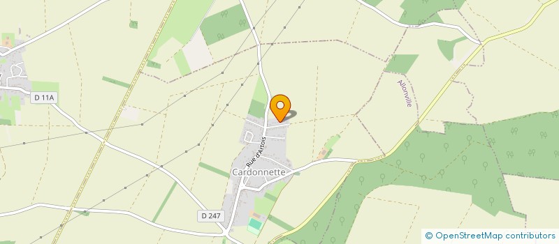 localisation de l'entreprise SCI AUMARCOL  CARDONNETTE