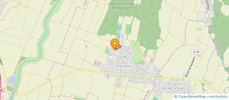 localisation de l'entreprise SCI AUMAS  PORTE DU RIED