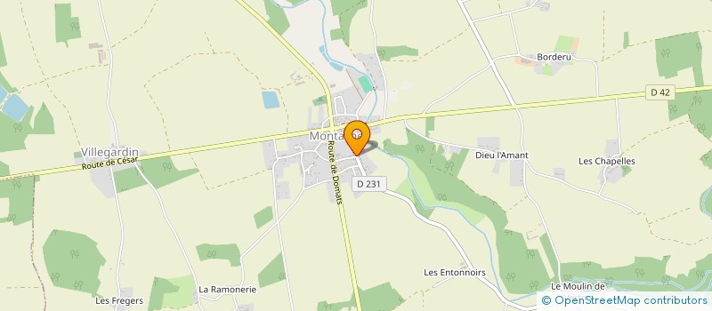 localisation de l'entreprise SCI AUMAX  VILLEBOUGIS