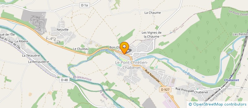 localisation de l'entreprise SCI AUMEVE à LE PONT-CHRETIEN-CHABENET