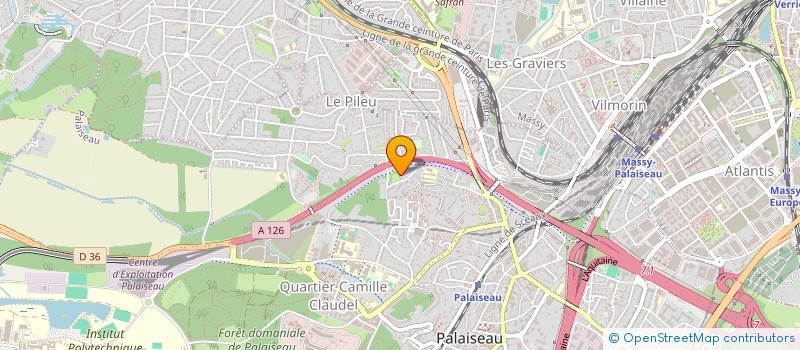localisation de l'entreprise SCI AUMISA à PALAISEAU