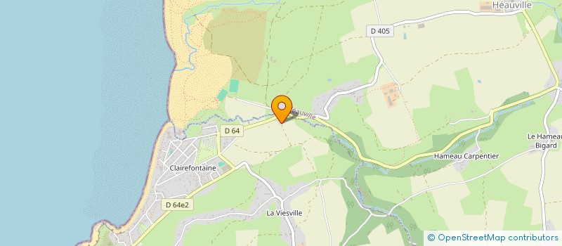 localisation de l'entreprise SCI AUMOND POULAIN  HEAUVILLE