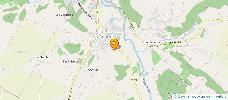 localisation de l'entreprise SCI AUMONT  SAINT-PIERRE-DE-CORMEILLES