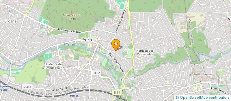 localisation de l'entreprise SCI AUNEAU  YERRES