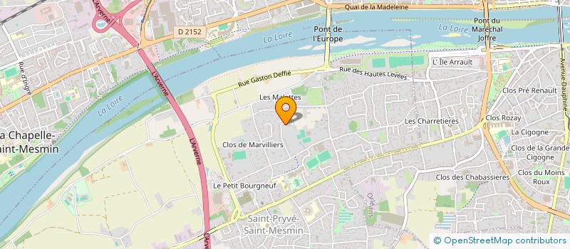 localisation de l'entreprise SCI AUNEUIL MONTBRONN à SAINT-PRYVE-SAINT-MESMIN