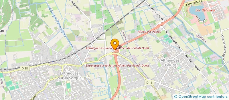 localisation de l'entreprise SCI AUNIPAU  ENTRAIGUES-SUR-LA-SORGUE