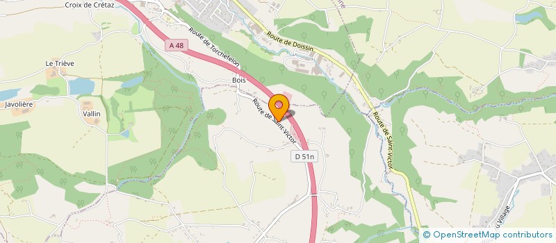 localisation de l'entreprise SCI AUNOKI  TORCHEFELON