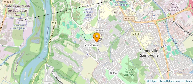 localisation de l'entreprise SCI AUPALE à TOULOUSE