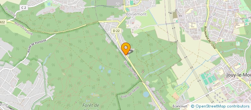 localisation de l'entreprise SCI 'AUPALINA'  BOISEMONT