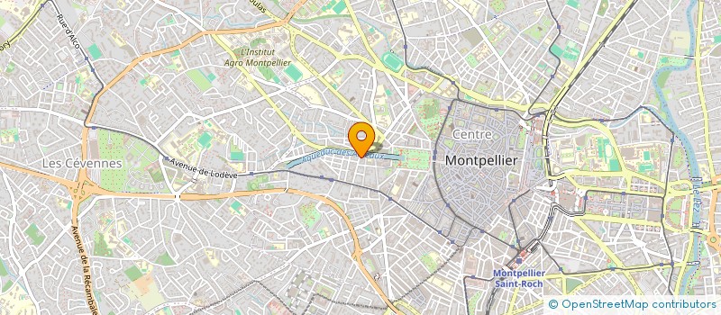 localisation de l'entreprise SCI AUPHIE à MONTPELLIER