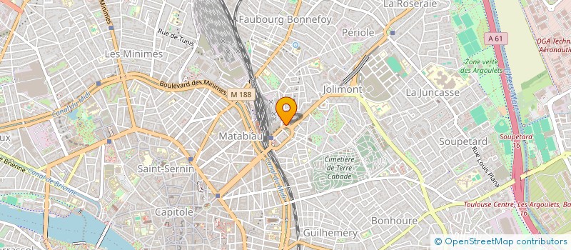 localisation de l'entreprise SCI AUPHILMAR à TOULOUSE